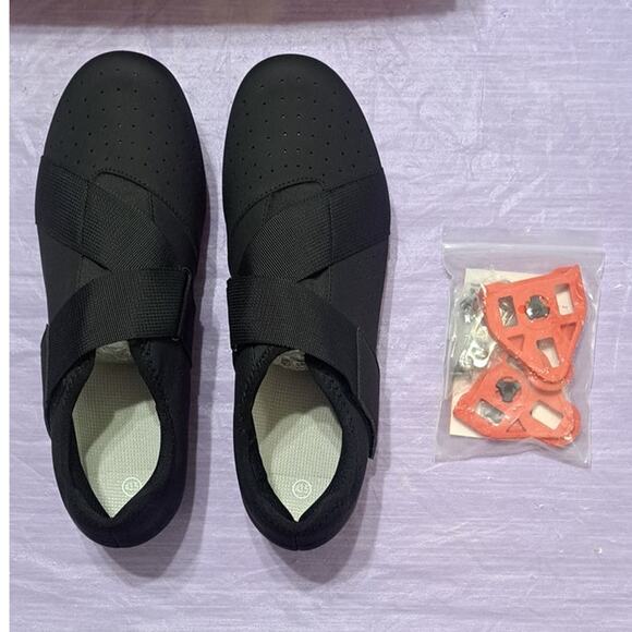 VikoViren Unisex Cycling Shoes Compatible with Peloton & Other Spin Bikes